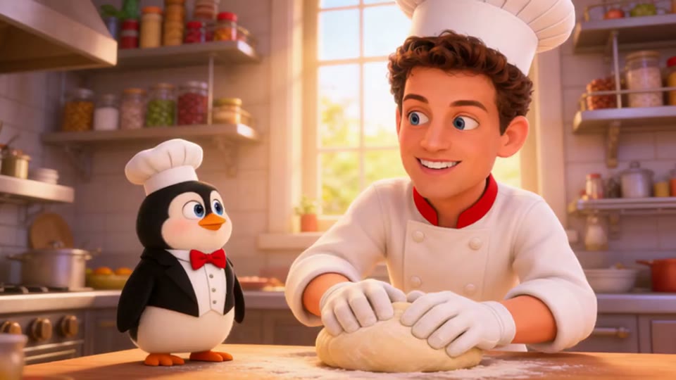 Jack and Jaq cooking